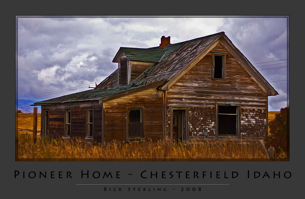 Pioneer Home in Chesterfield, Idaho